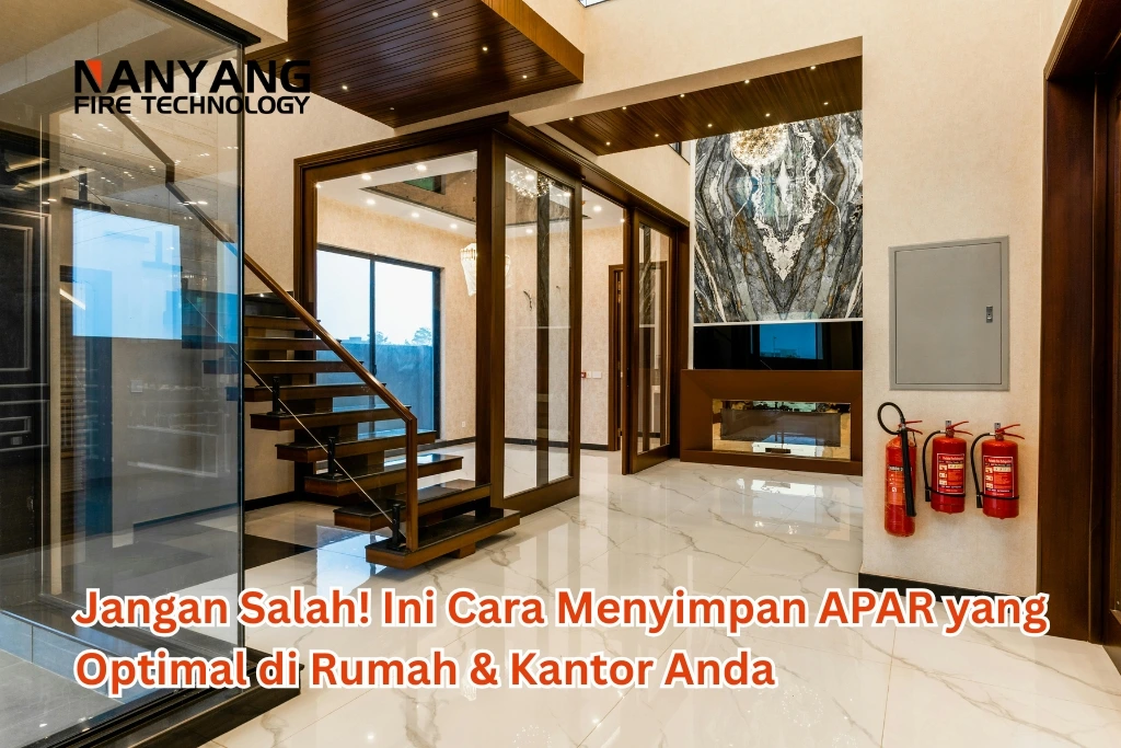 Jangan Salah! Ini Cara Menyimpan APAR yang Optimal di Rumah & Kantor Anda