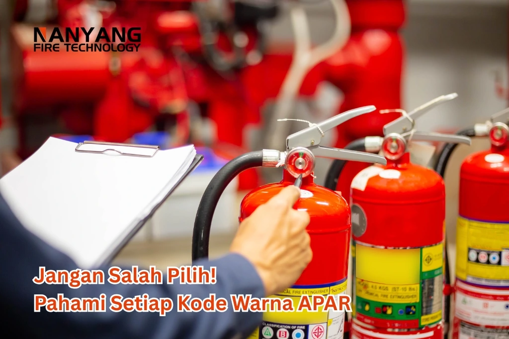 Jangan Salah Pilih! Pahami Setiap Kode Warna APAR