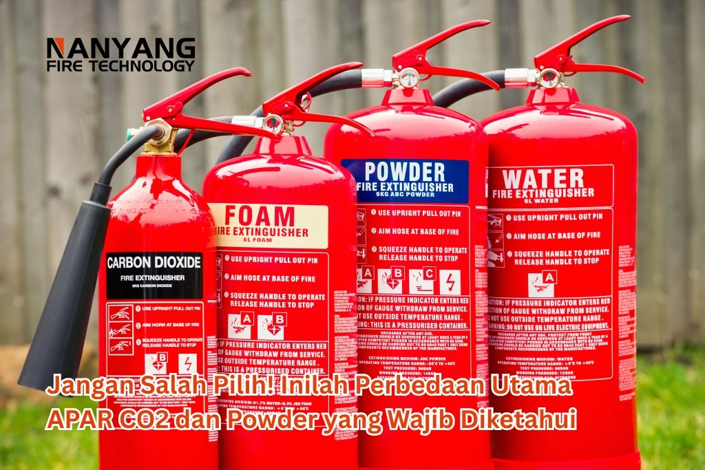 Perbedaan APAR CO2 dan Powder