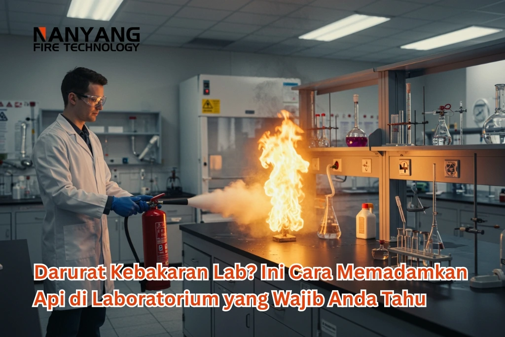Darurat Kebakaran Lab Ini Cara Memadamkan Api di Laboratorium yang Wajib Anda Tahu