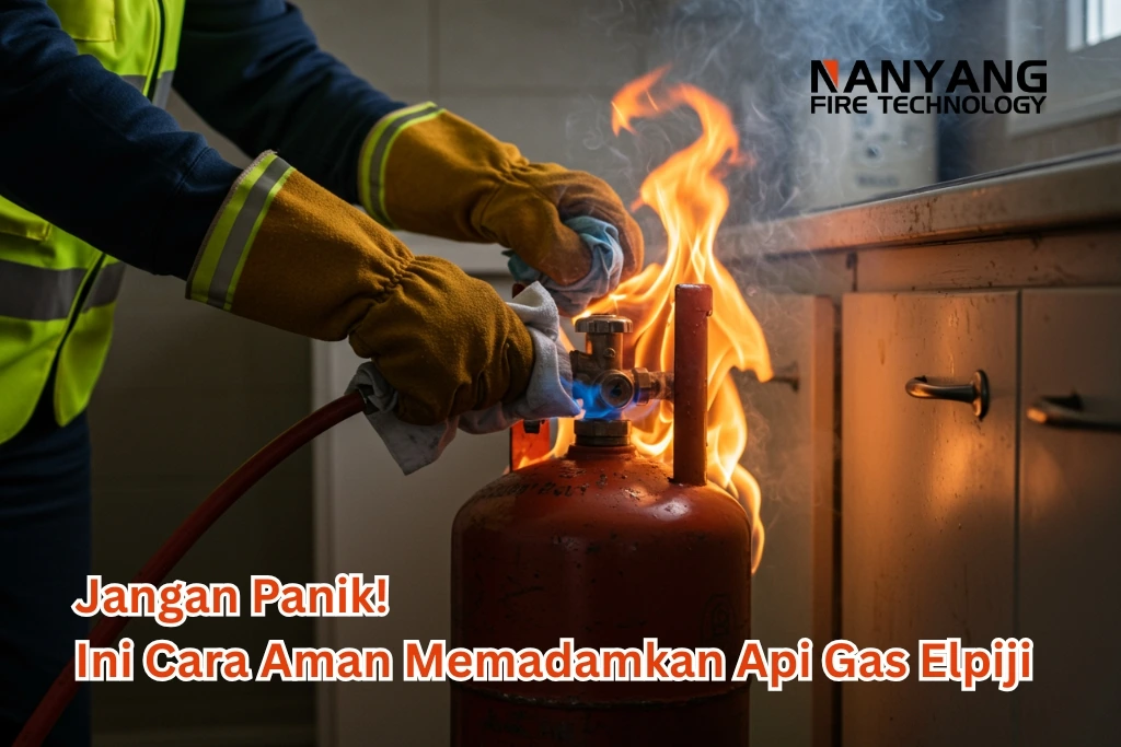 Cara Memadamkan Api Gas