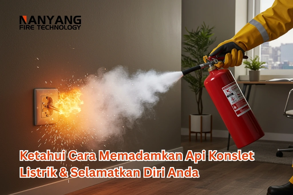 Ketahui Cara Memadamkan Api Konslet Listrik & Selamatkan Diri Anda